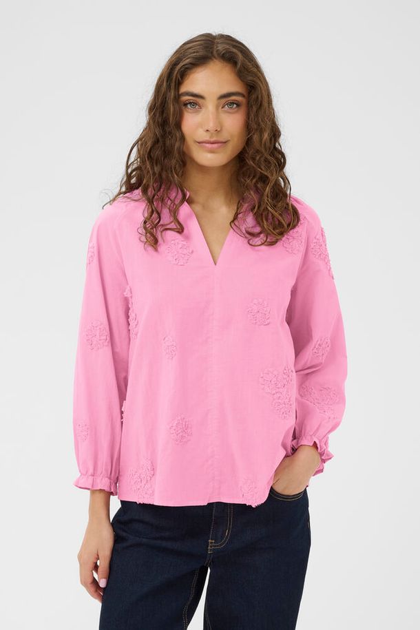 CUClover Shirt-fuchsia pink