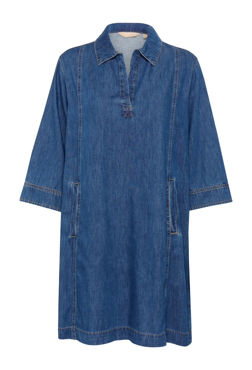 Cupin Arpa Dress-d.blue