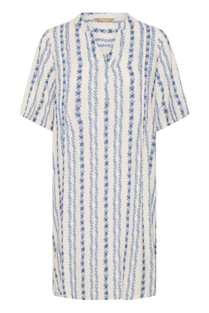 CUhollie Dress-blue/white