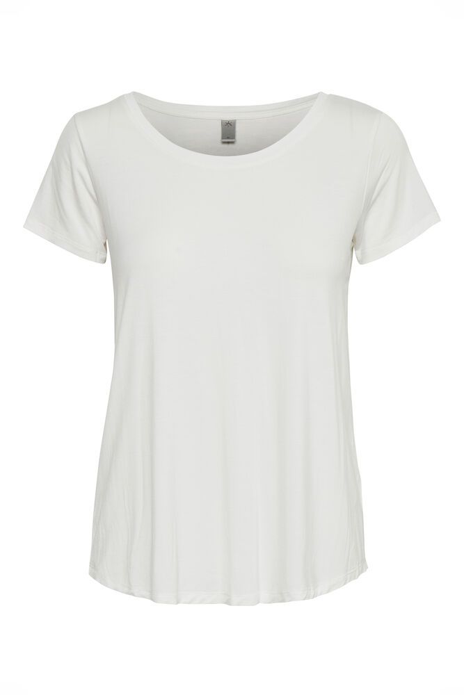 Poppy T-shirt-spring gardenia