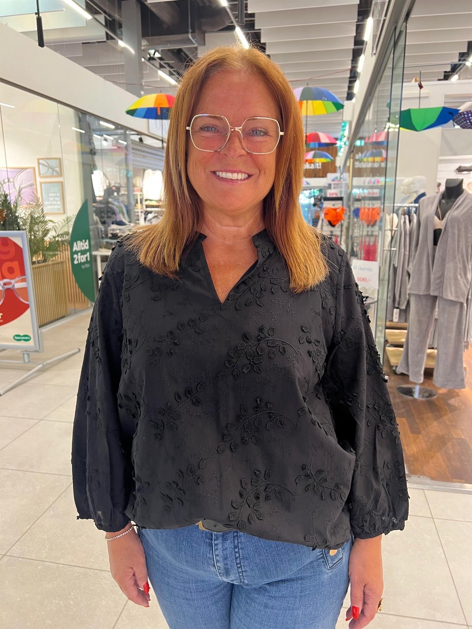 Cunedia Blouse-black