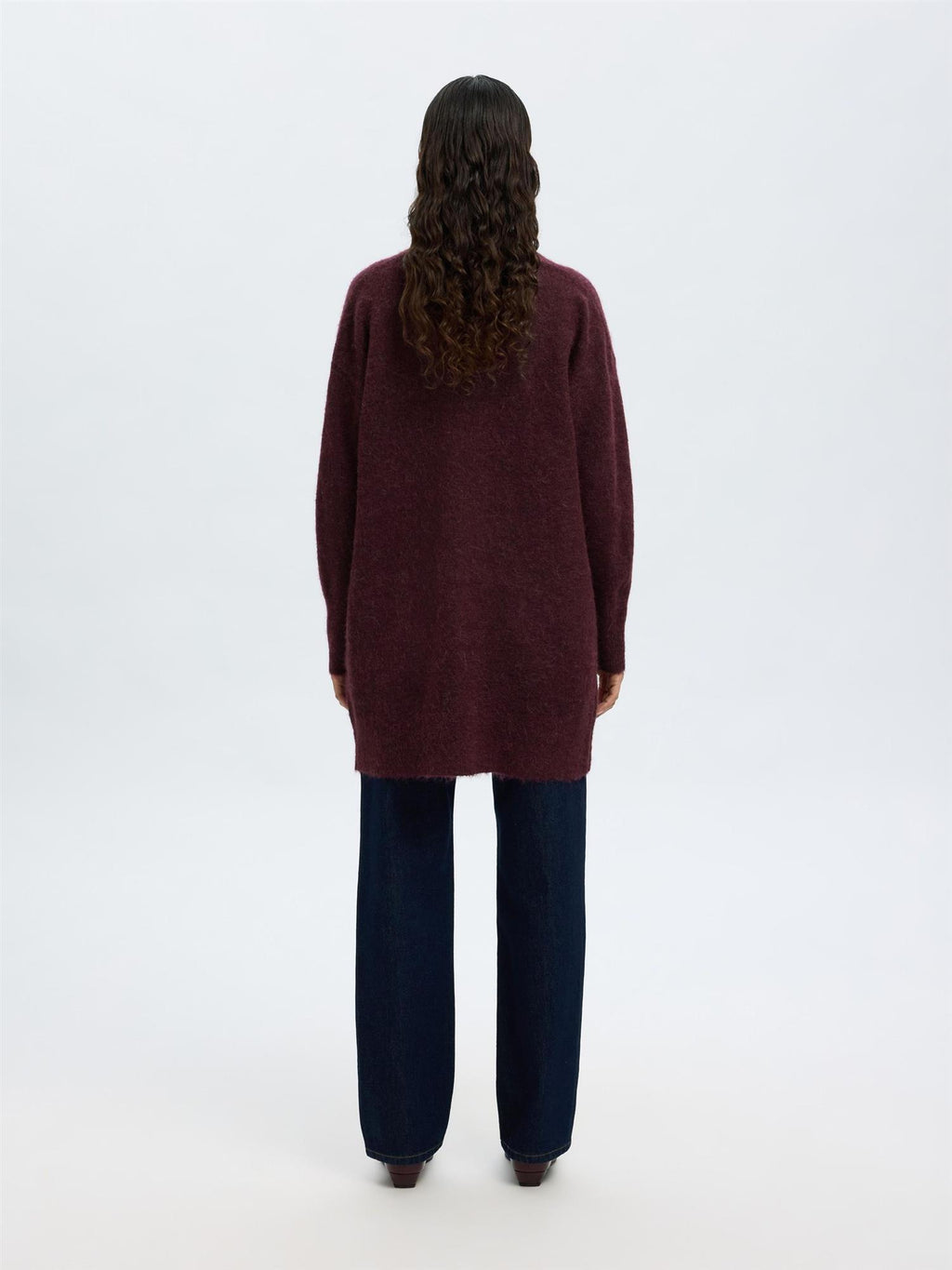 SLFLULU New Ls Knit Long Cardigan-fig