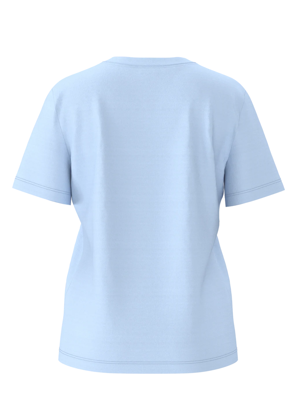 SLFEssential SS v-neck-cashm blue
