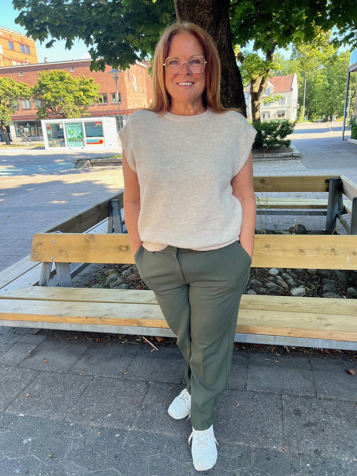 SLFLulu sl Knit Vest-birch