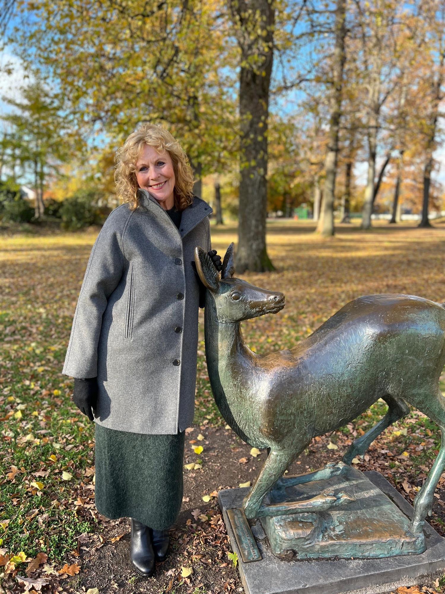 SLFVinni Wool Coat-medium grey