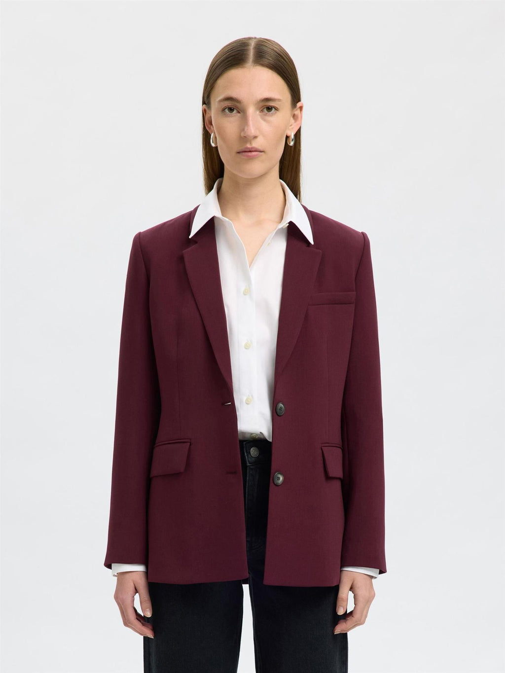 SLFRita Ls Classic Blazer-fig