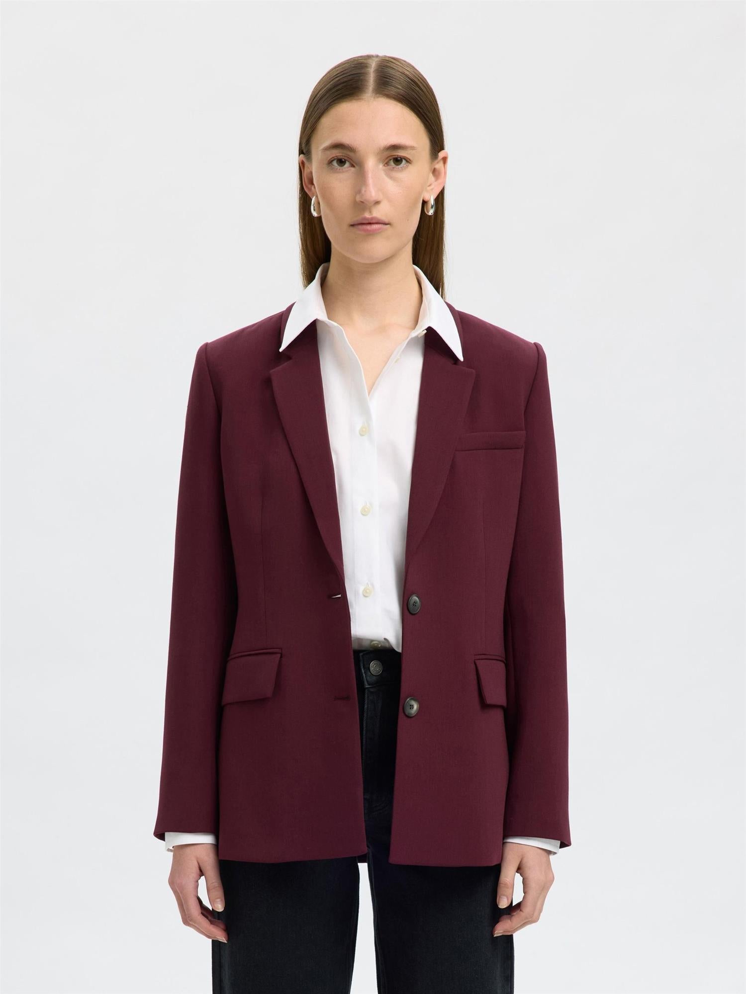 SLFRita Ls Classic Blazer-fig