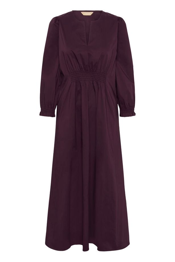 CUelna Ant. Long Dress-burgunder