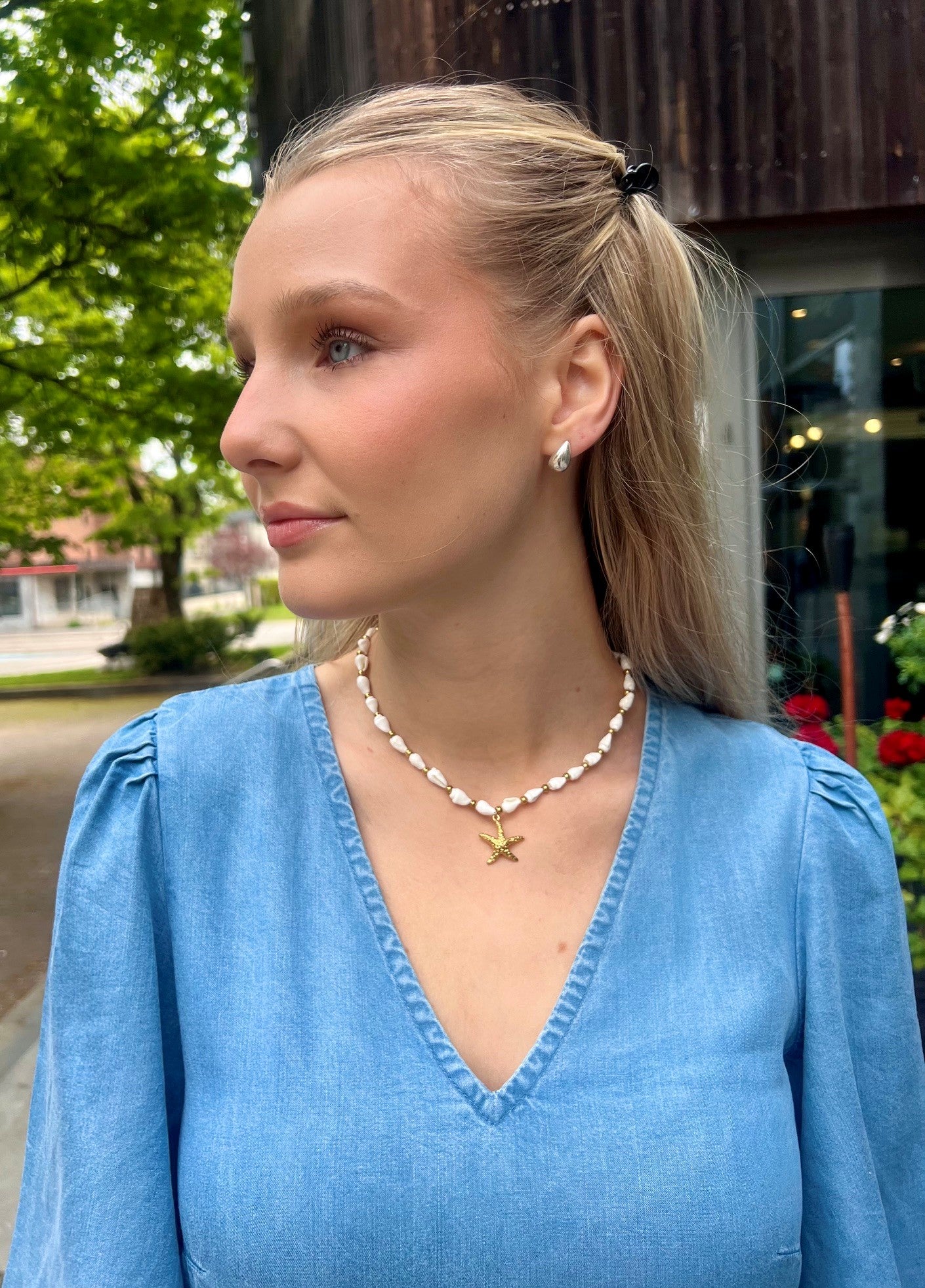 Sienna smykke m sjøstjerne