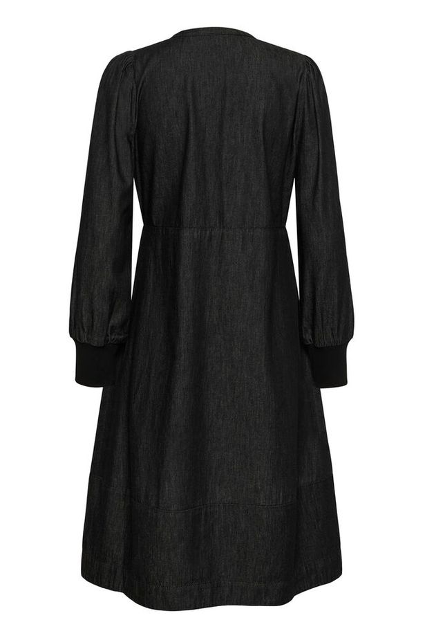 Cuallura Arpa Rib Dress - black wash