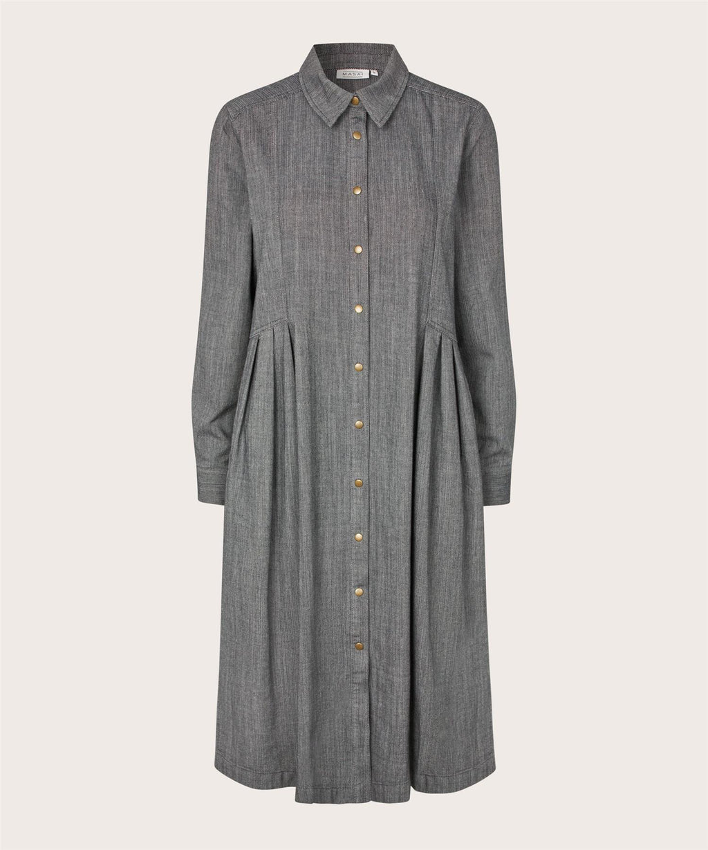 Skjorte kjole som paser de fleste.