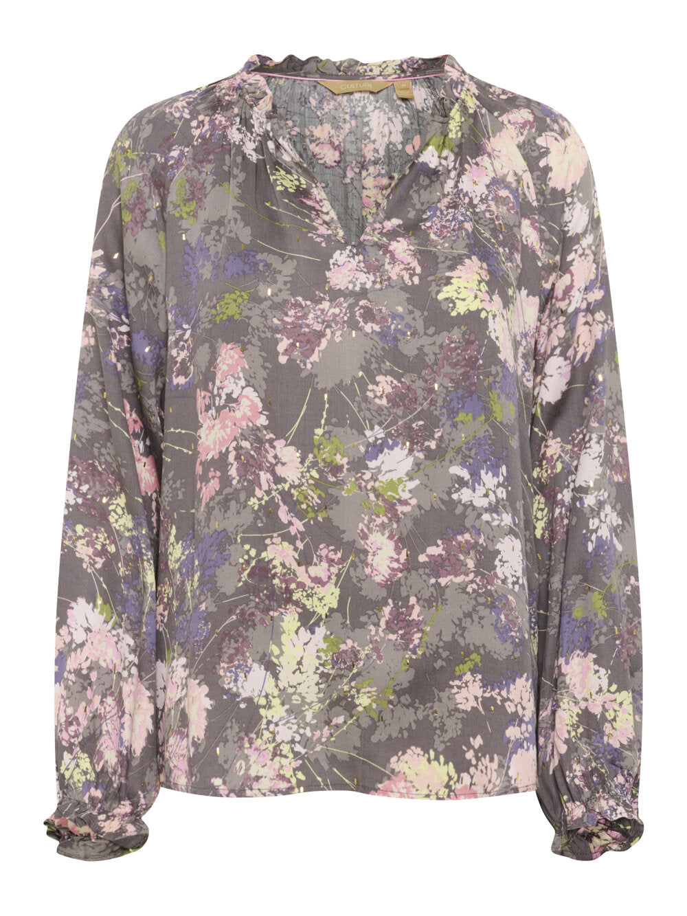 CUmadi Dittemarie Blouse-grey flower