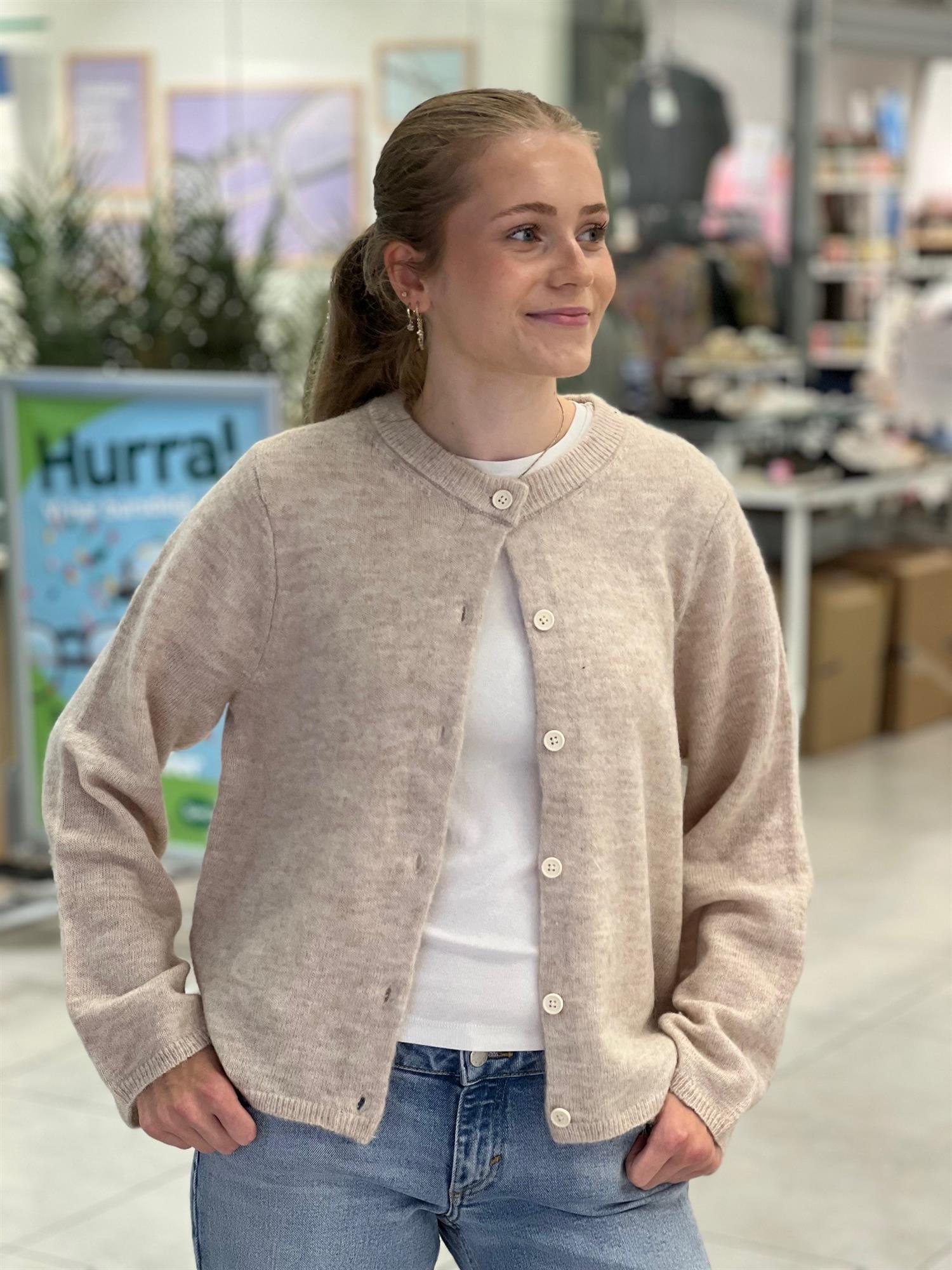 SLFLulu New Ls Knit card-birch