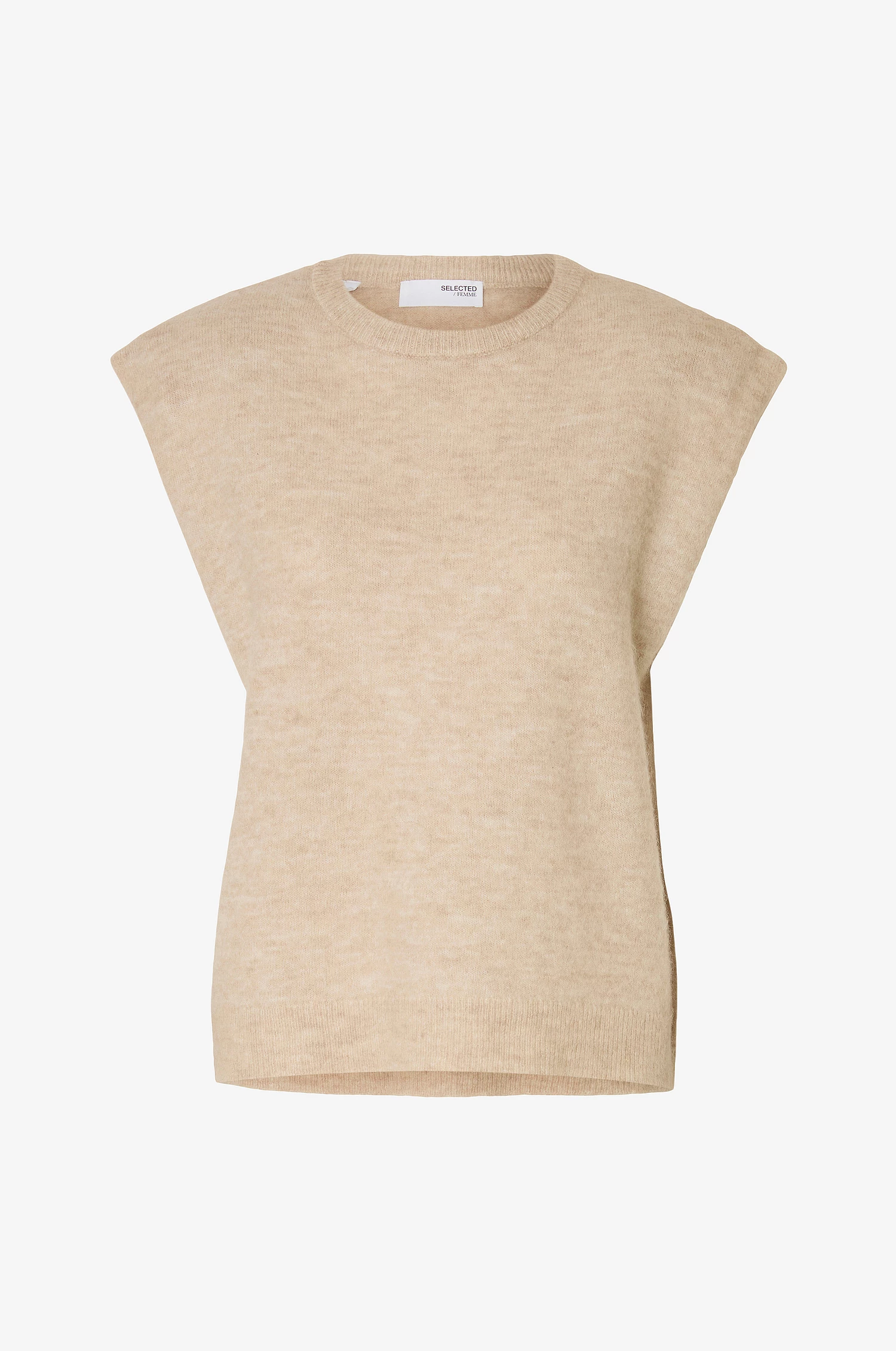 SLFLulu sl Knit Vest-birch