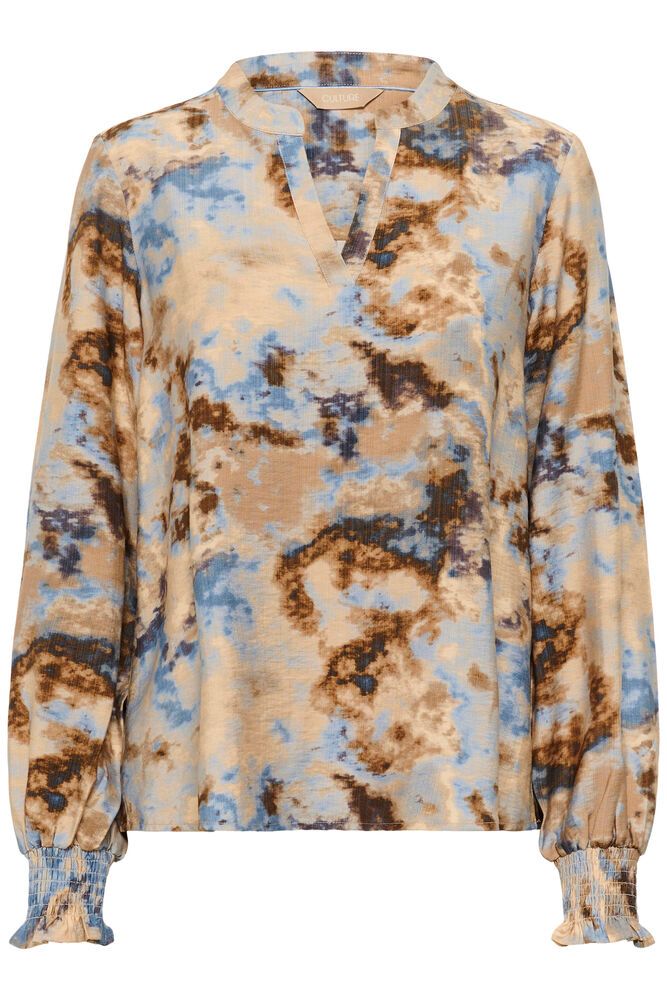 CUhizzy Greece LS Blouse