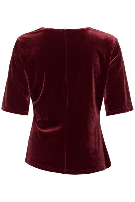 CUZoe SS Blouse-zinfandel