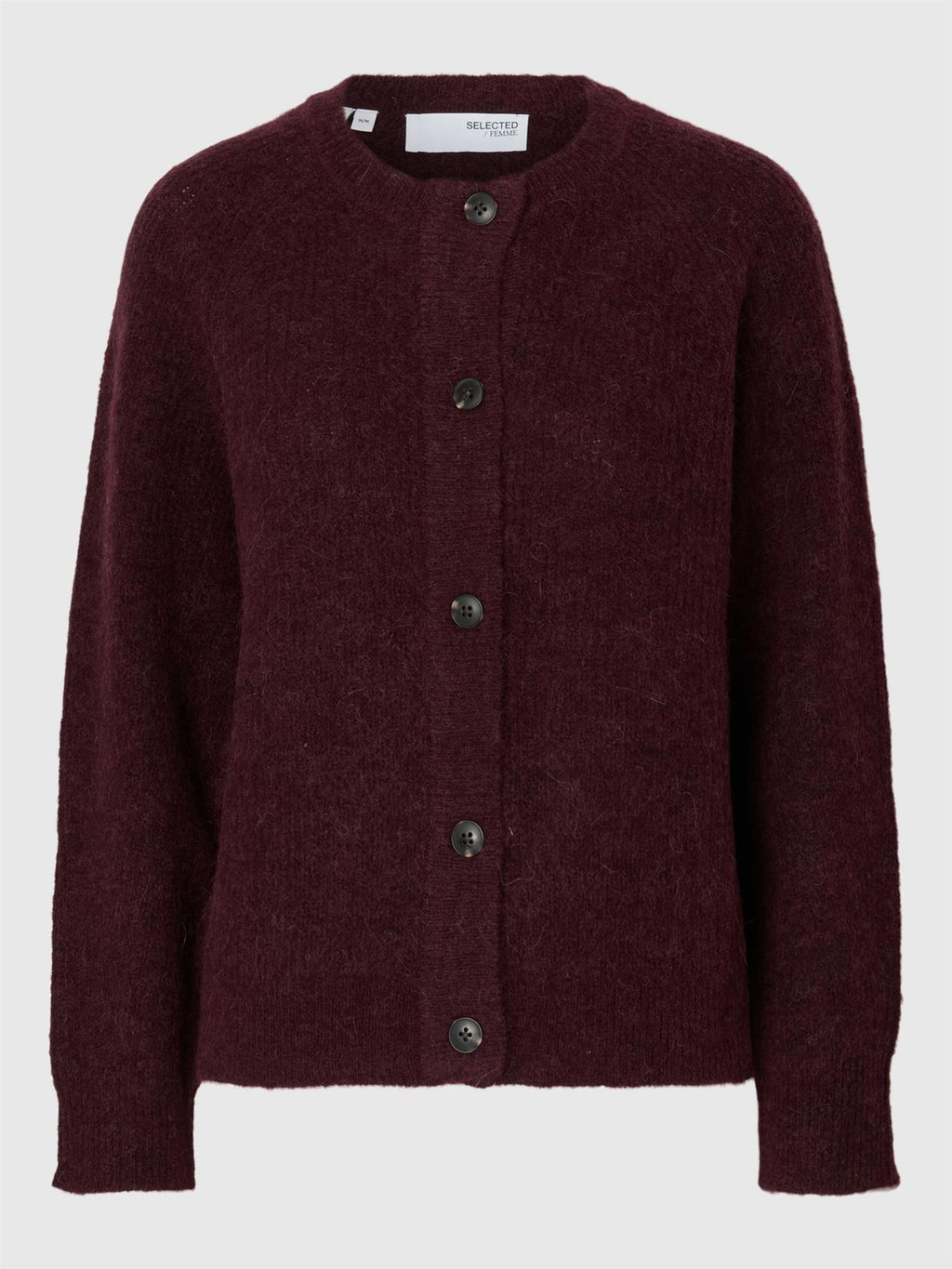 SLFLulu Ls Knit Short Cardigan-fig