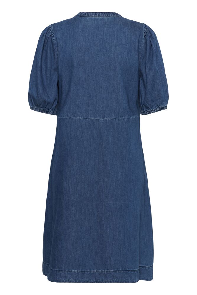 Cuberteline Arpa SS Dress-dark blue wash