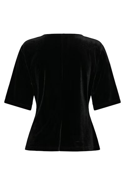 CUZoe SS Blouse-black