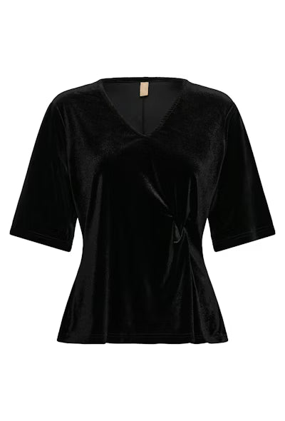 CUZoe SS Blouse-black